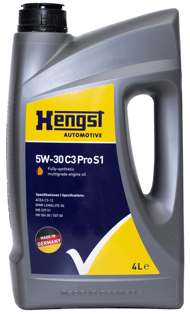 Моторное масло Hengst 5W-30 C3 Pro S1, 4л (Hengst: 638800000A)